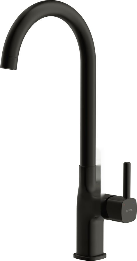 Смеситель Cersanit Elio однорычажный 68261 (черный)