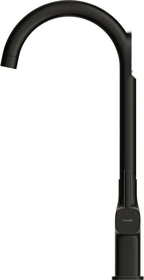 Смеситель Cersanit Elio однорычажный 68261 (черный)