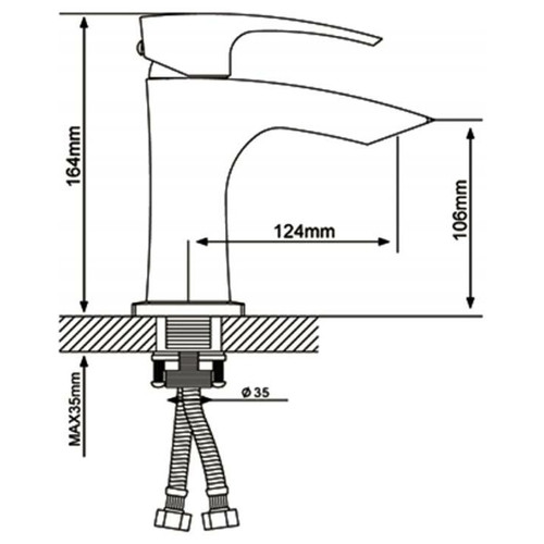 Смеситель Gappo G1007-1