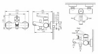 Смеситель Bravat Palace F6172217CP-01-RUS (L1004)