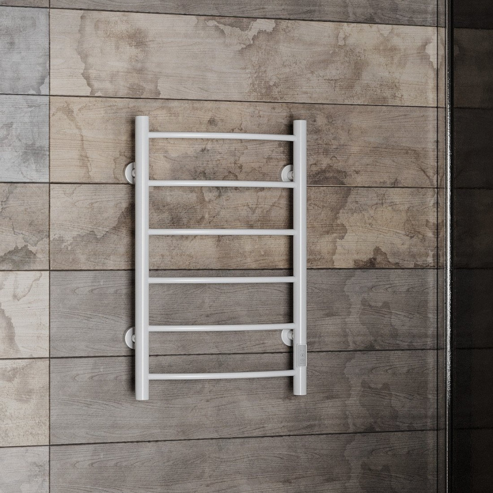 Полотенцесушитель Roxen Santi BK-109AW-6T 11030-4365W (белый)