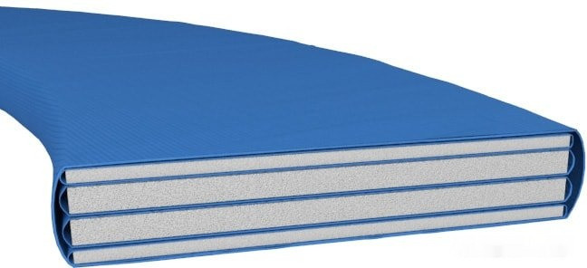 Батут Unix Line Classic 14ft inside (синий/зеленый)