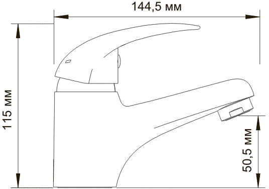 Смеситель Wasserkraft Isen 2603