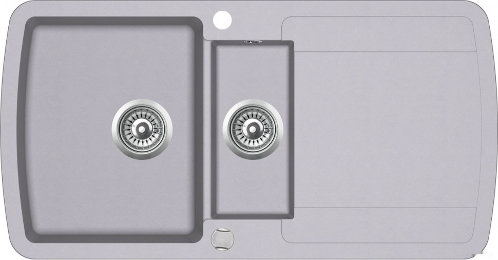 Кухонная мойка AquaSanita Lira SQL151AW (alumetallic 202)