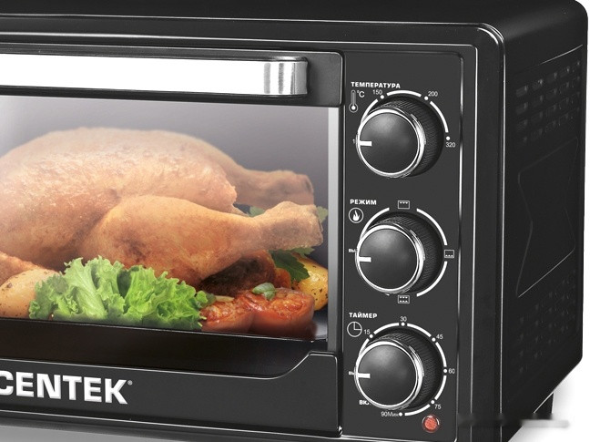 Мини-печь CENTEK CT-1537-30 (черный)