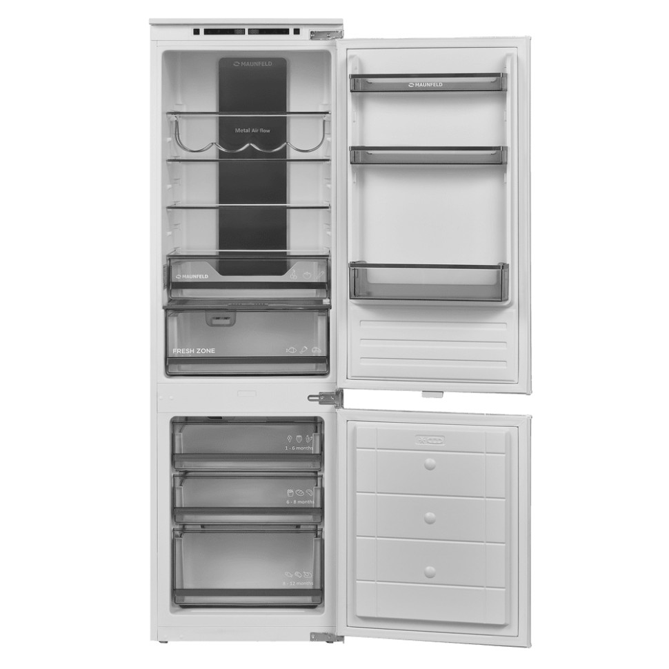 Холодильник Maunfeld MBF177NFWHGR