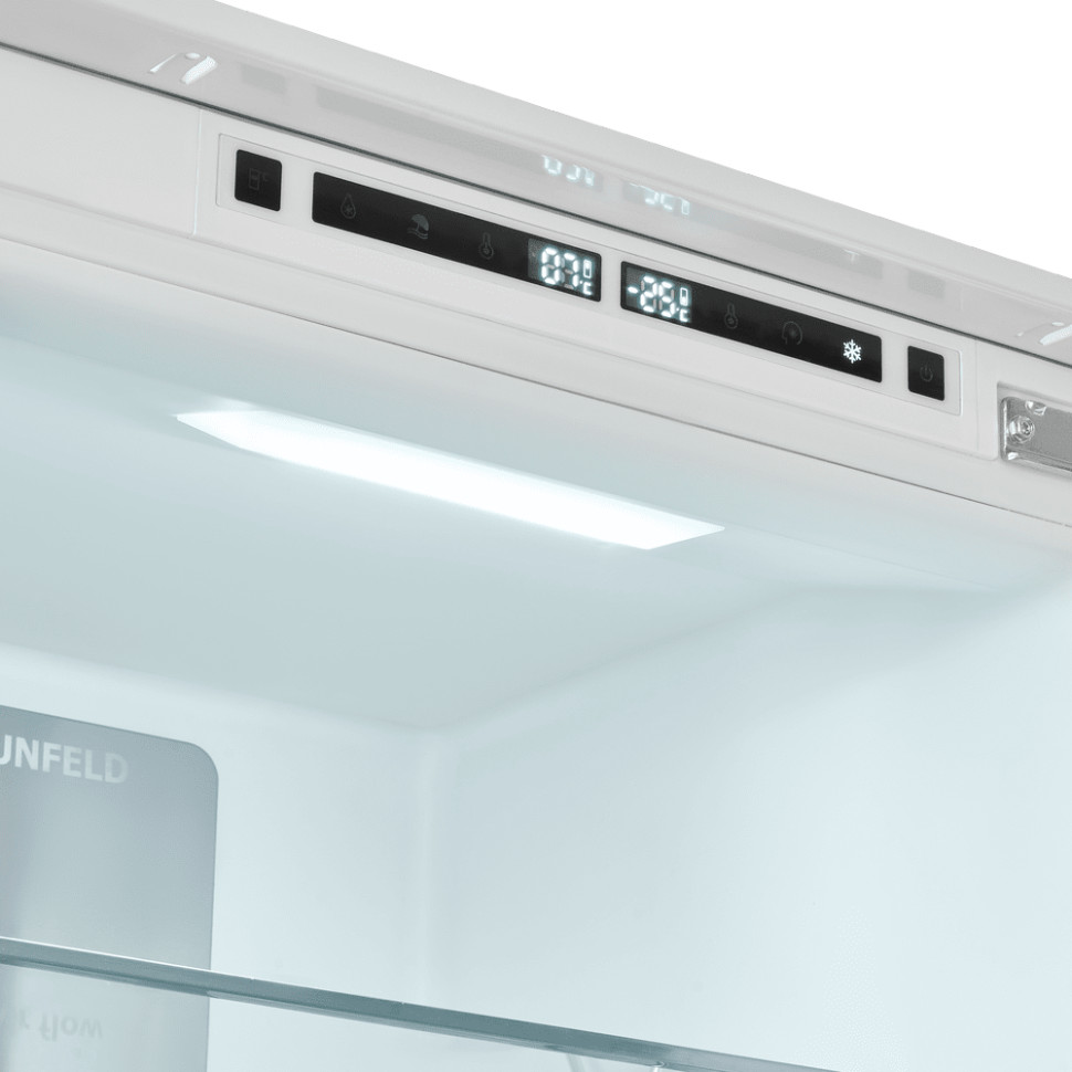 Холодильник Maunfeld MBF177NFWHGR