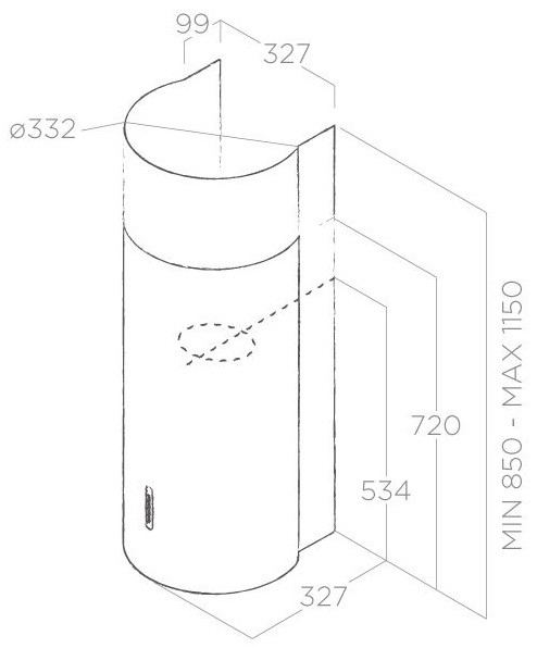 Вытяжка Elica STONE IX/A/33