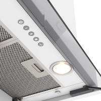 Вытяжка Elikor Sense Glass 60П-1000 229362 (белый/белое стекло)