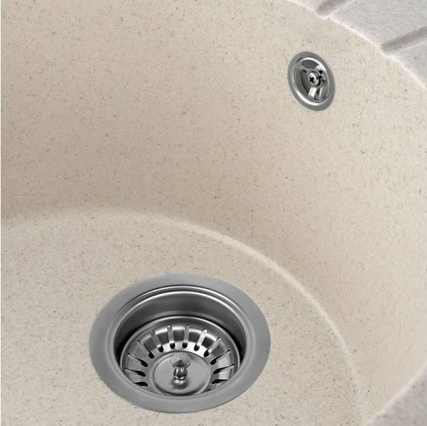 Кухонная мойка Saniteco Pura (бежевый)