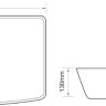 Умывальник Axus 60 9119A