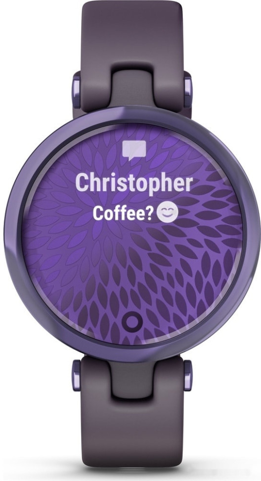 Умные часы Garmin Lily (полночная орхидея/силиконовый ремешок)
