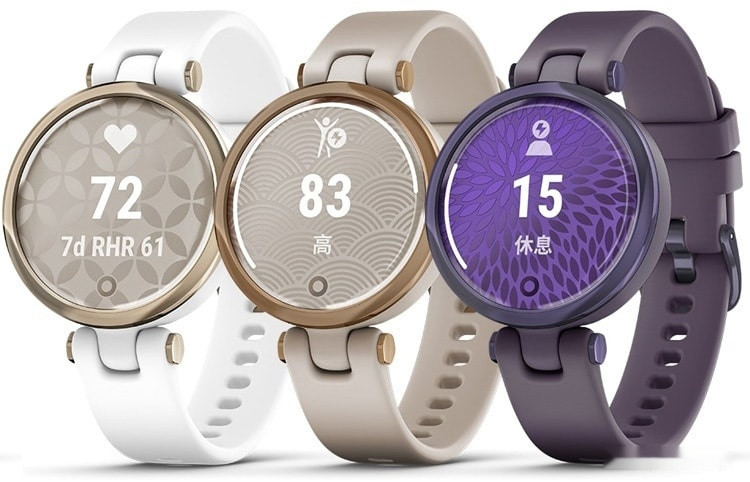 Умные часы Garmin Lily (полночная орхидея/силиконовый ремешок)