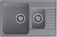 Кухонная мойка GranFest QUARZ Z-21K (темно-серый)
