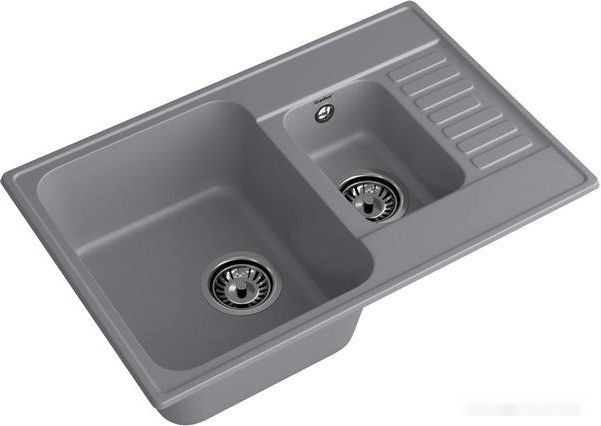 Кухонная мойка GranFest QUARZ Z-21K (темно-серый)