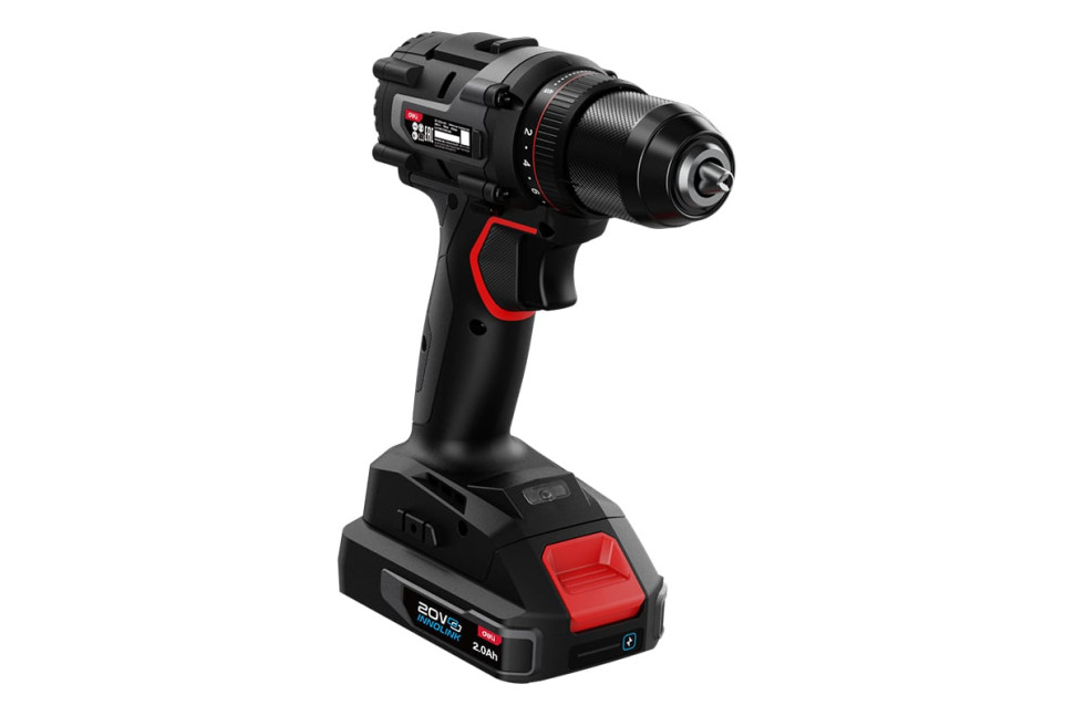 Дрель-шуруповерт Deli EDE-DZ20-2D2 (с 2-мя АКБ)