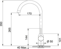 Смеситель Franke Pola 115.0622.945 (каменный серый)