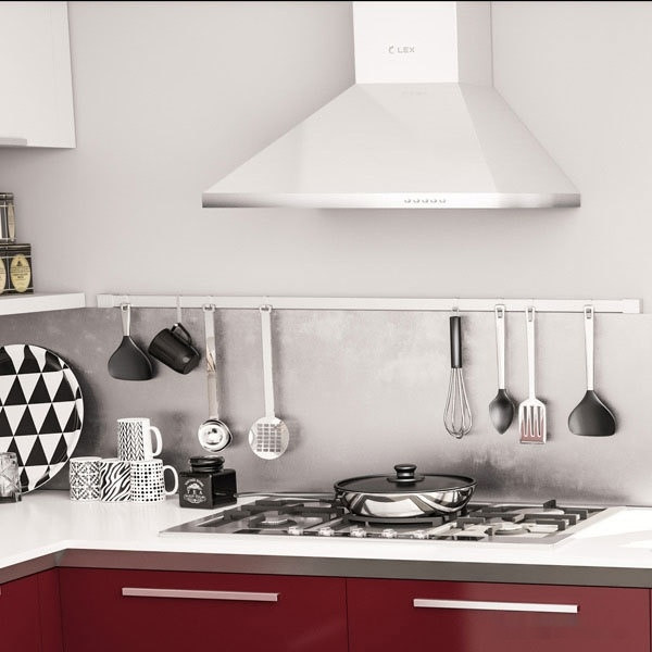 Вытяжка LEX Basic 600 (белый)