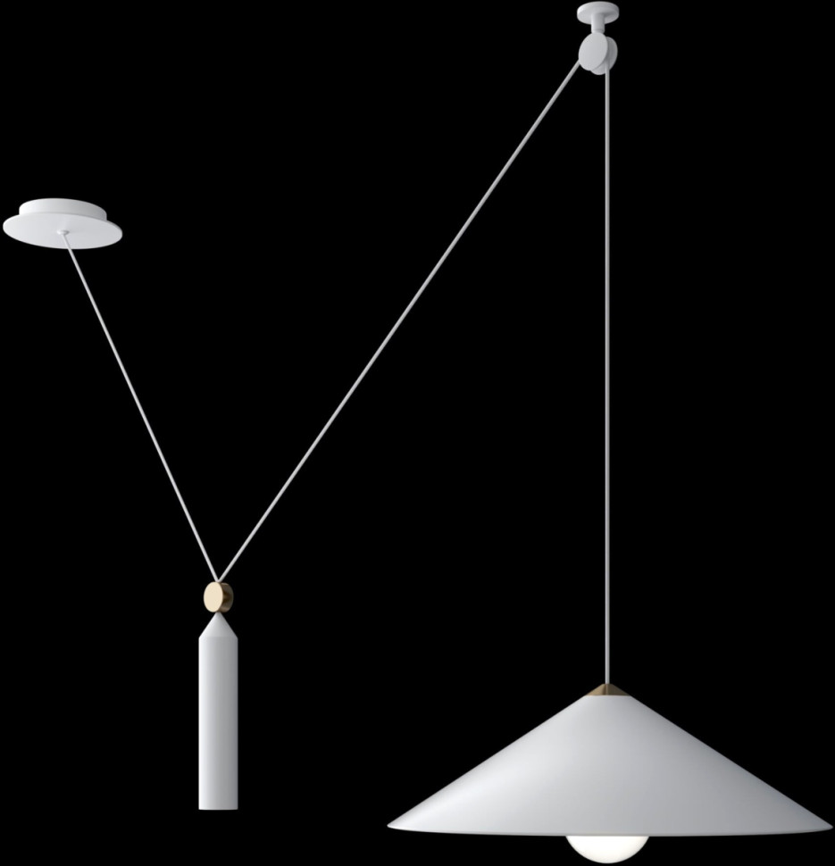 Подвесная люстра Maytoni Peso P080PL-01W