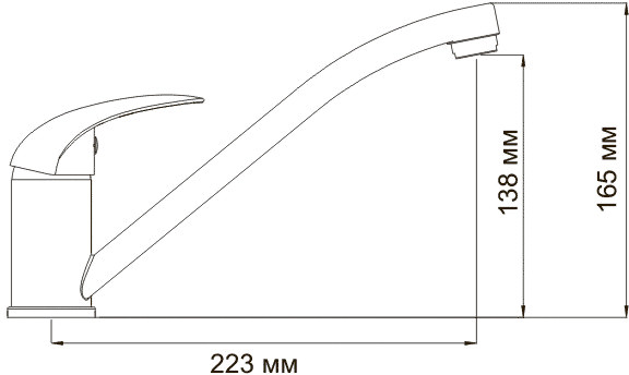 Смеситель Wasserkraft Isen 2607