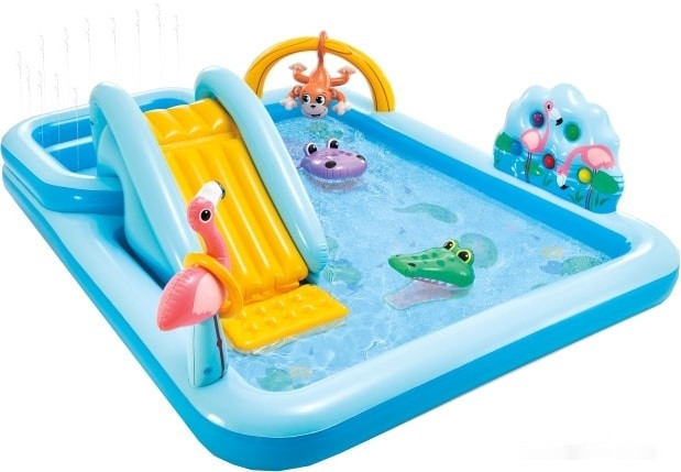 Бассейн INTEX Джунгли 57161 (257х216х84)