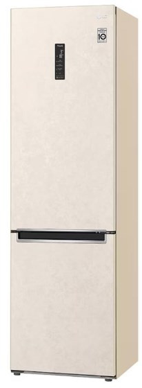 Холодильник с морозильником LG GC-B509FEMW