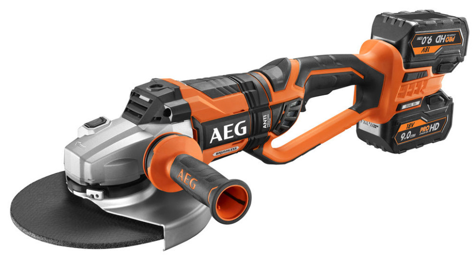 Угловая шлифмашина AEG Powertools BEWS18-230BL-0 (без АКБ)