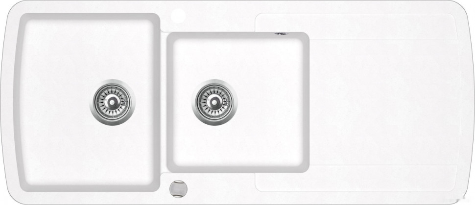 Кухонная мойка AquaSanita Lira SQL201AW (alba 710)