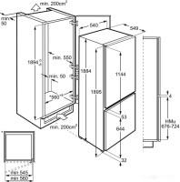 Холодильник AEG SCR819F8FS