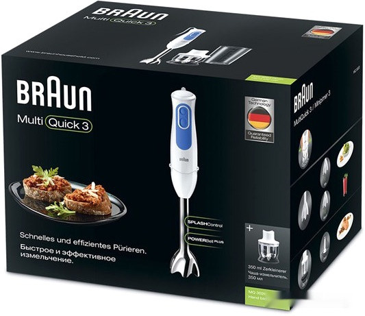 Блендер Braun MultiQuick 3 MQ 3020 Pesto
