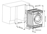 Стиральная машина Korting KWMI 14V87