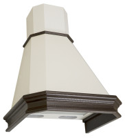 Вытяжка Elikor Пергола 60 бежевый / дуб венге