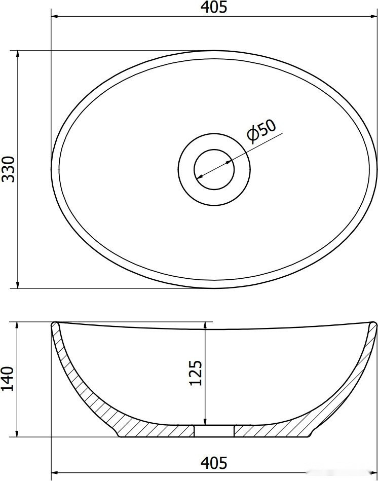 Умывальник Mexen Elza MEX-21014071