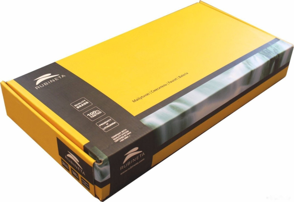 Смеситель Rubineta Modena-18/D (BK/RG) MDD00638