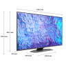 Телевизор Samsung QLED 4K Q80C QE55Q80CAUXRU