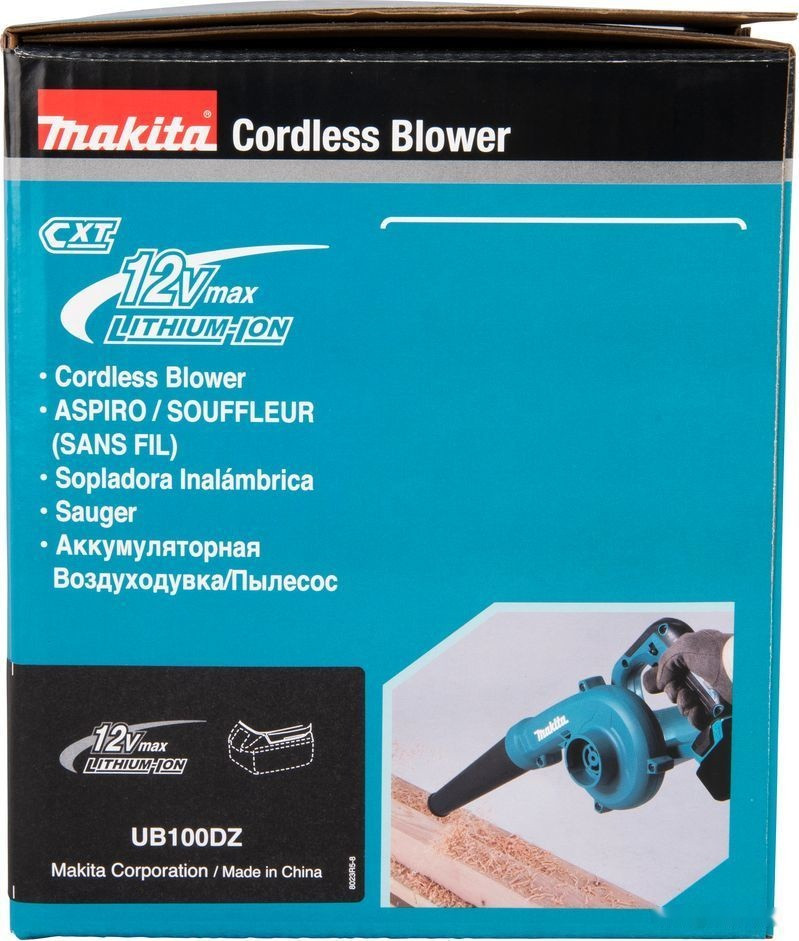 Ручная воздуходувка Makita UB100DZ (без АКБ)