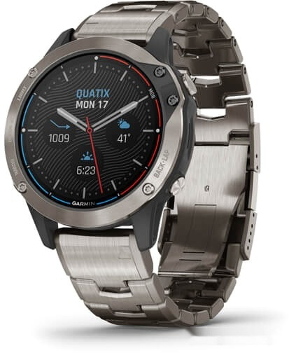 Умные часы Garmin Quatix 6 47 мм (титановый)