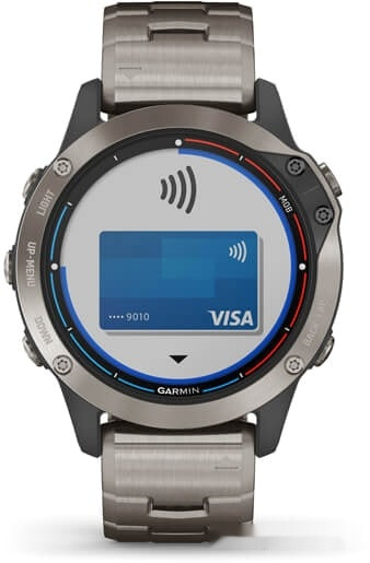 Умные часы Garmin Quatix 6 47 мм (титановый)