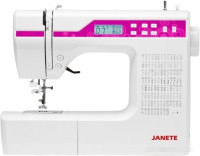 Электромеханическая швейная машина Janete 2600A (розовый)
