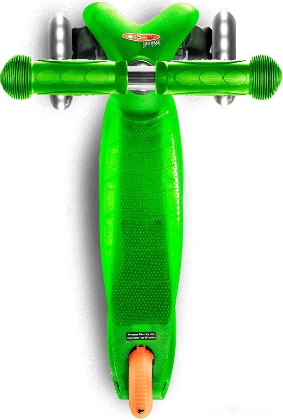 Самокат Micro Mini Classic LED (зеленый)