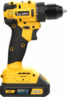 Дрель-шуруповерт Deli EDC120 (с 2-мя АКБ)