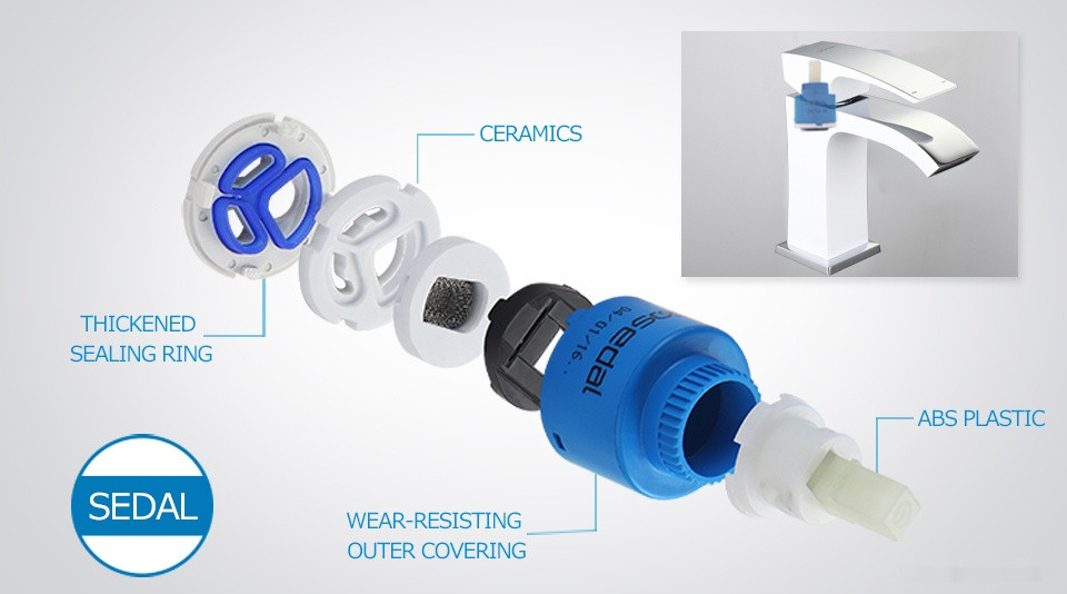 Смеситель Gappo G1007-8