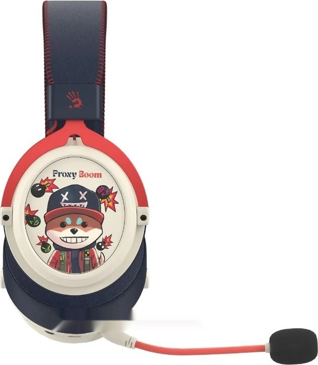 Наушники A4Tech Bloody MR595 Proxy Boom (бежевый)