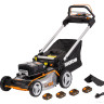 Газонокосилка Worx WG761E (с 4-мя АКБ)