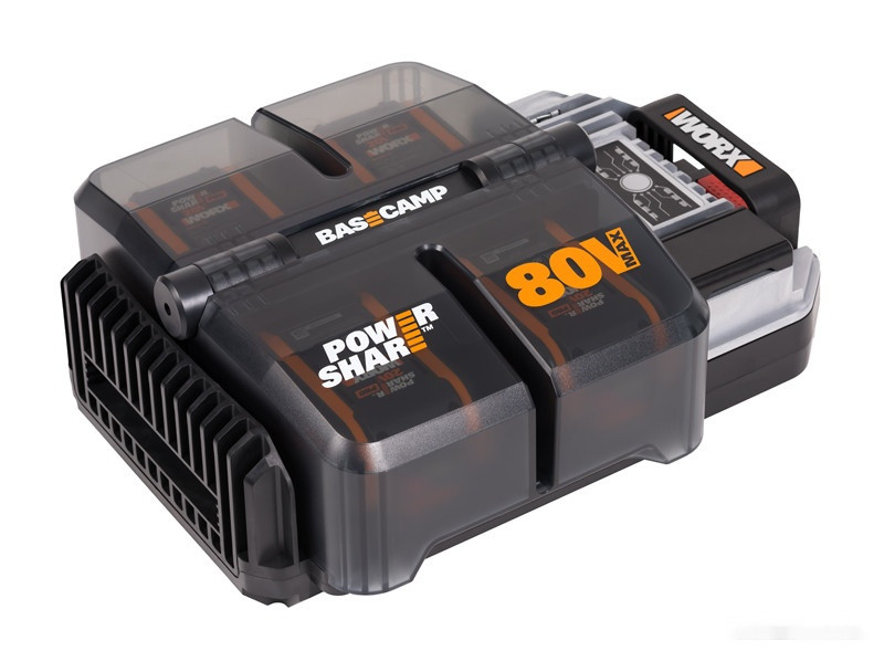 Газонокосилка Worx WG761E (с 4-мя АКБ)