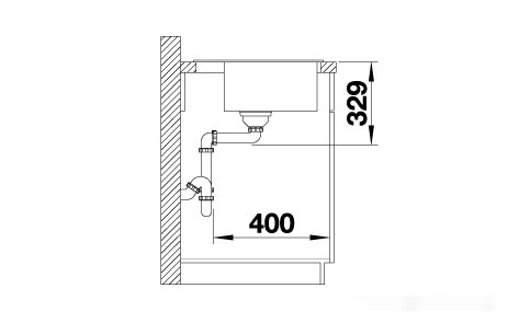 Кухонная мойка Blanco Legra 6 523333 (алюметаллик)