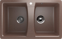 Кухонная мойка Ulgran U-402 307 (Терракот)
