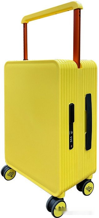 Чемодан DoubleW 005# (S, желтый)
