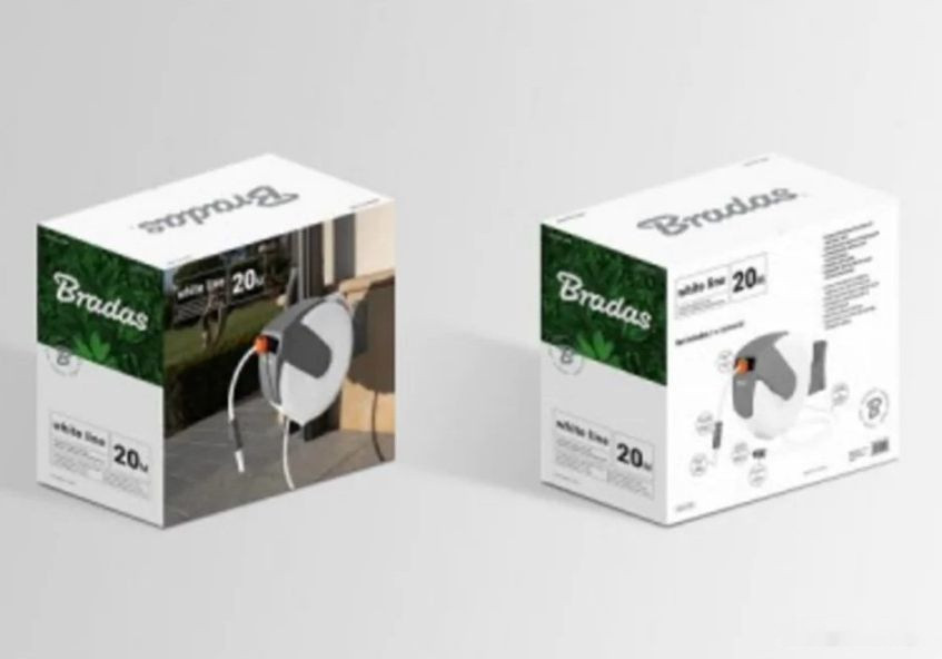 Катушка со шлангом Bradas White Line WL-W6B20 (1/2", 20 м)