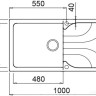 Кухонная мойка Elleci Ego 480 Nero G40